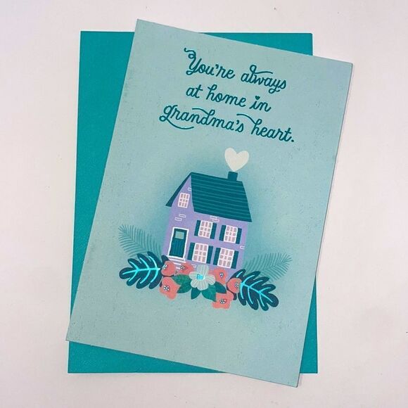 You’re always at home in grandmas heart - Happy Mothers Day Hallmark Card - Picture 2 of 5